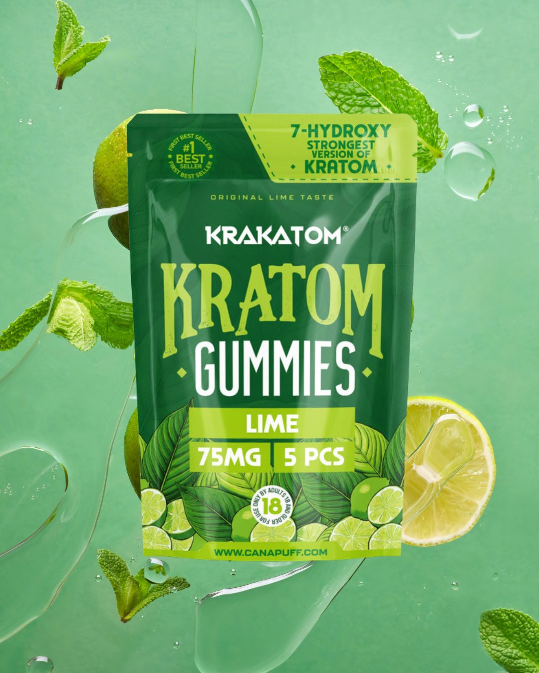 Limette Kratom Gummibärchen online bestellen